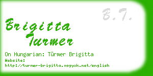 brigitta turmer business card