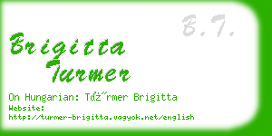 brigitta turmer business card